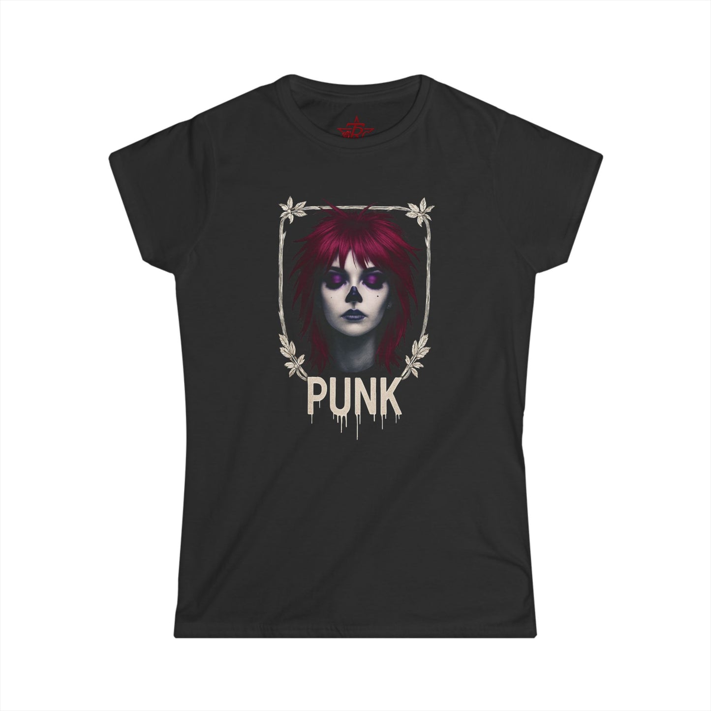 Women's Tee Punk Rock Chick Graphic Tee