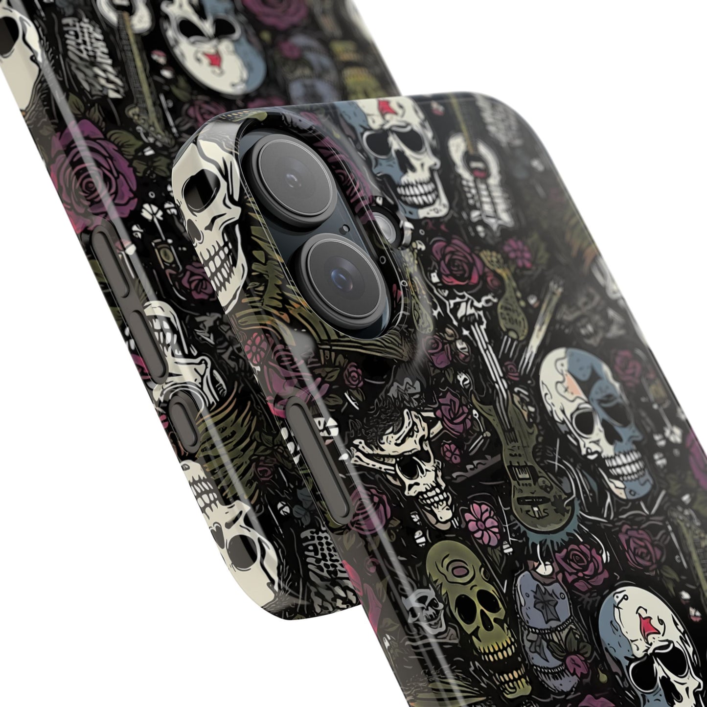 Purple Rock N Rose Phone Case