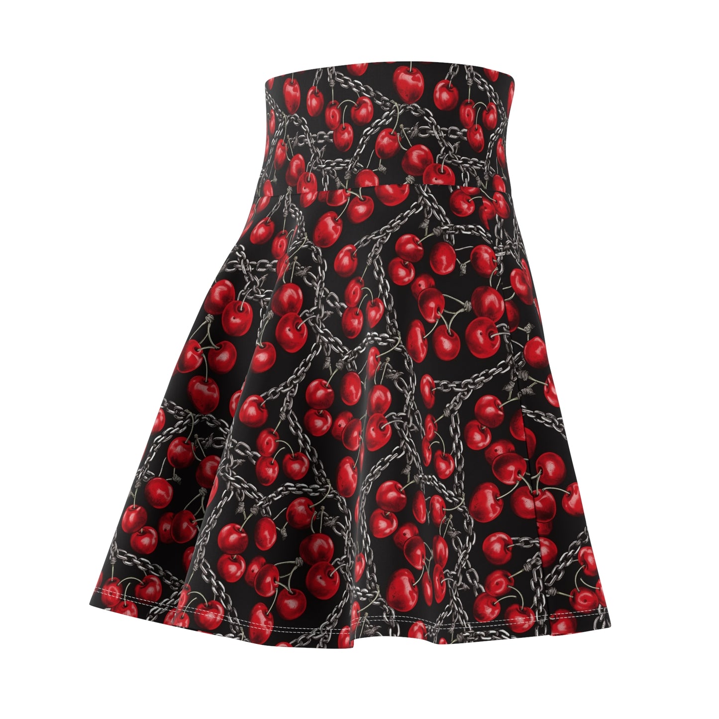 So Cherry Nice Woman's Alluringly Lush Skater Skirt