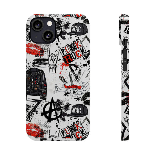 Funda de teléfono punk rock