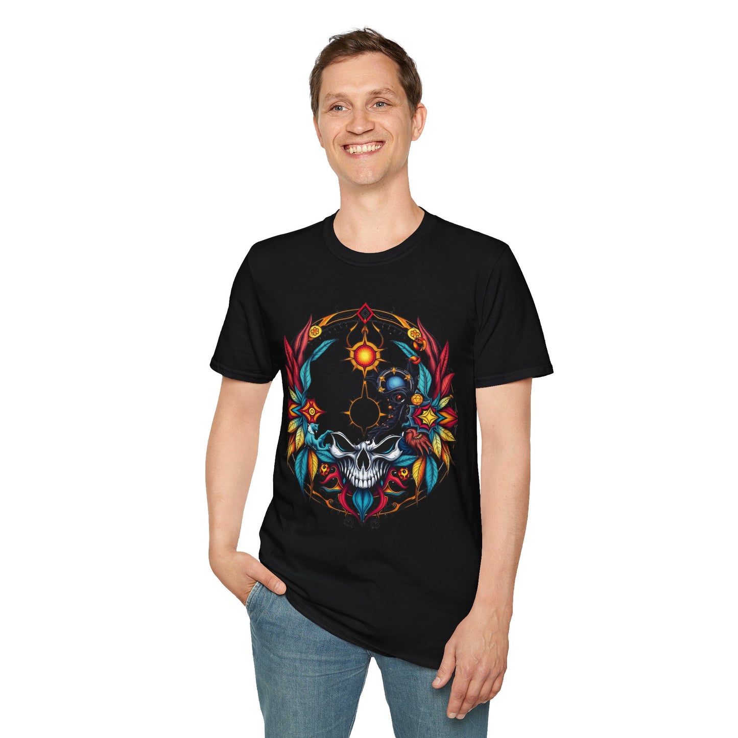 Skull Dare To Look Graphic Tee