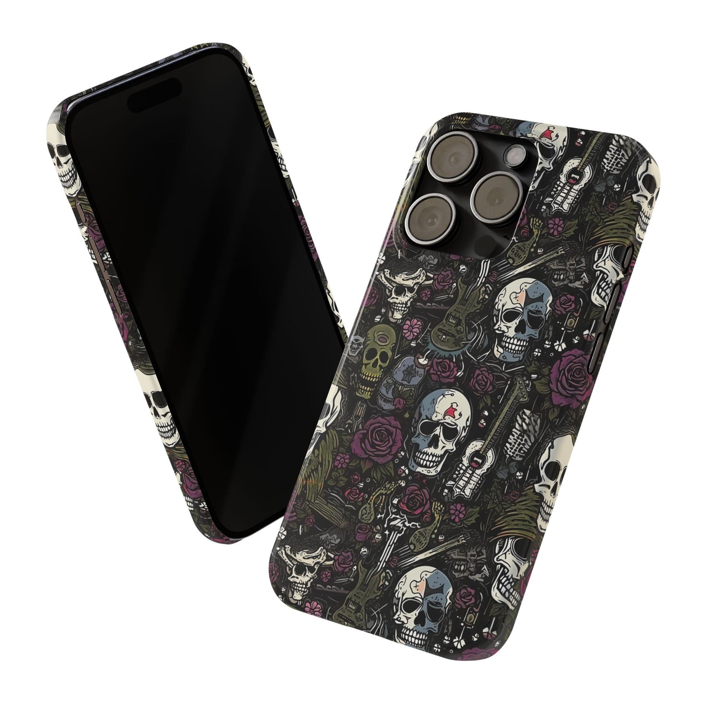Purple Rock N Rose Phone Case