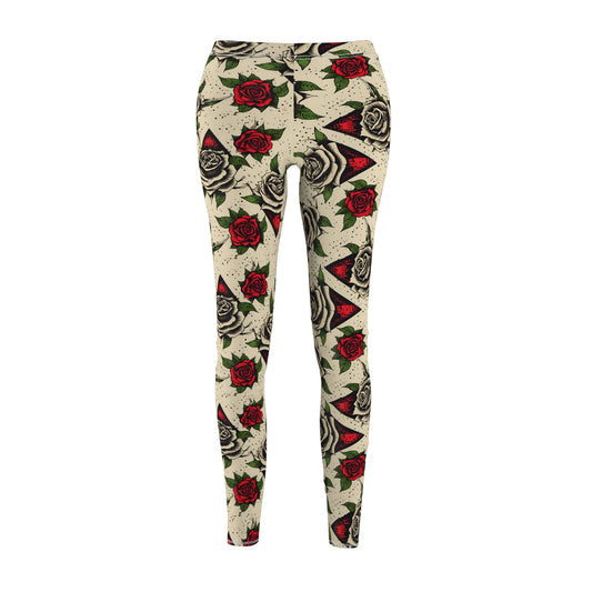 Blood-Petal Rebellion Leggings