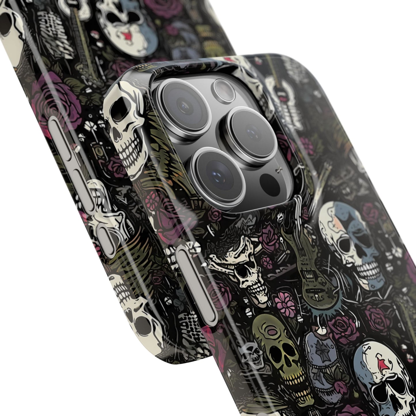 Purple Rock N Rose Phone Case
