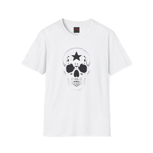 Vintage Inspired Skull & Stars Graphic Tee