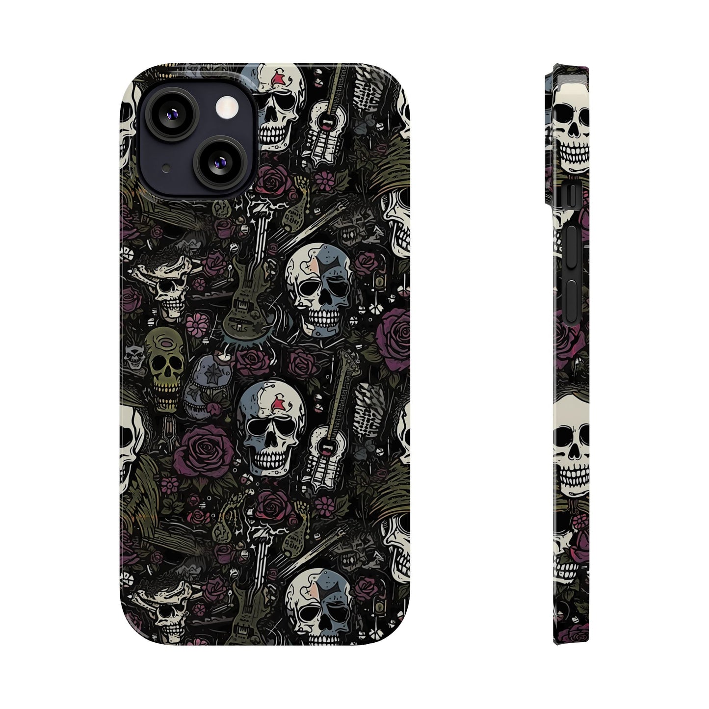 Purple Rock N Rose Phone Case