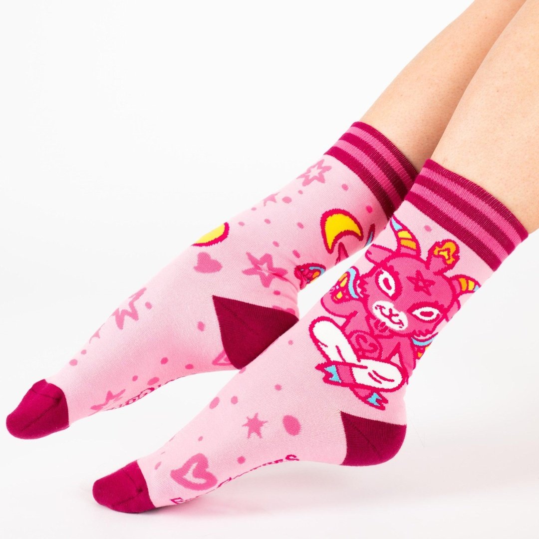 Ultimate Baphomet Ankle and Crew Sock Pack | 6 Designs