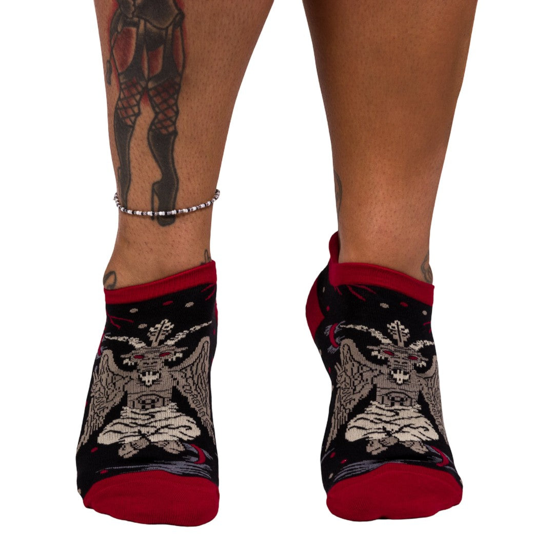 Ultimate Baphomet Ankle and Crew Sock Pack | 6 Designs