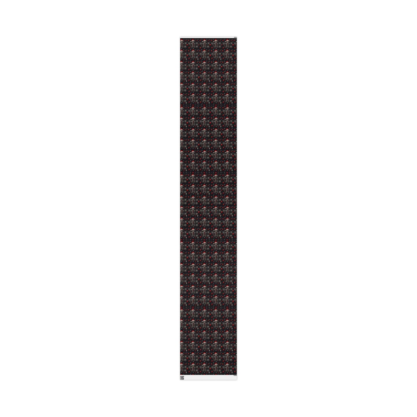 Gothic Holiday Christmas Gift Wrapping Paper