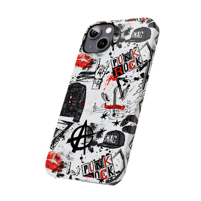 Funda de teléfono punk rock