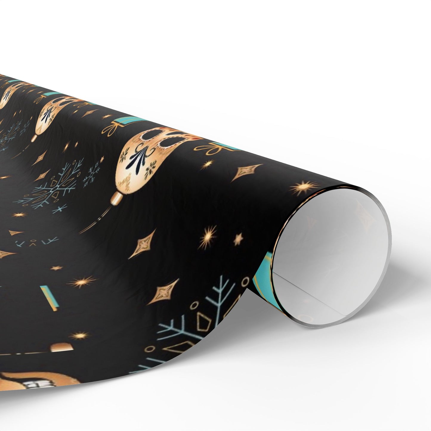 Sugar Cube Skull Christmas Wrapping Paper