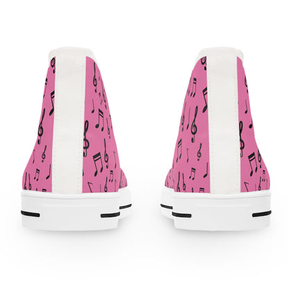 Pink Music Lovers Sneakers