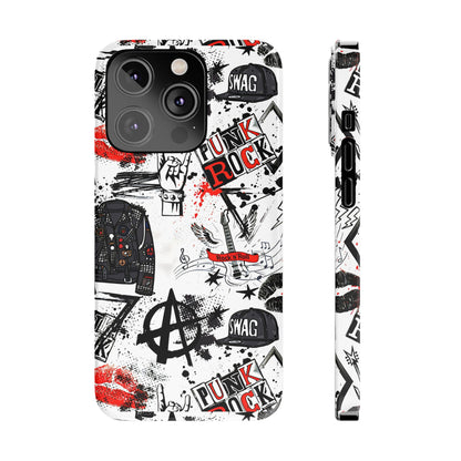 Funda de teléfono punk rock