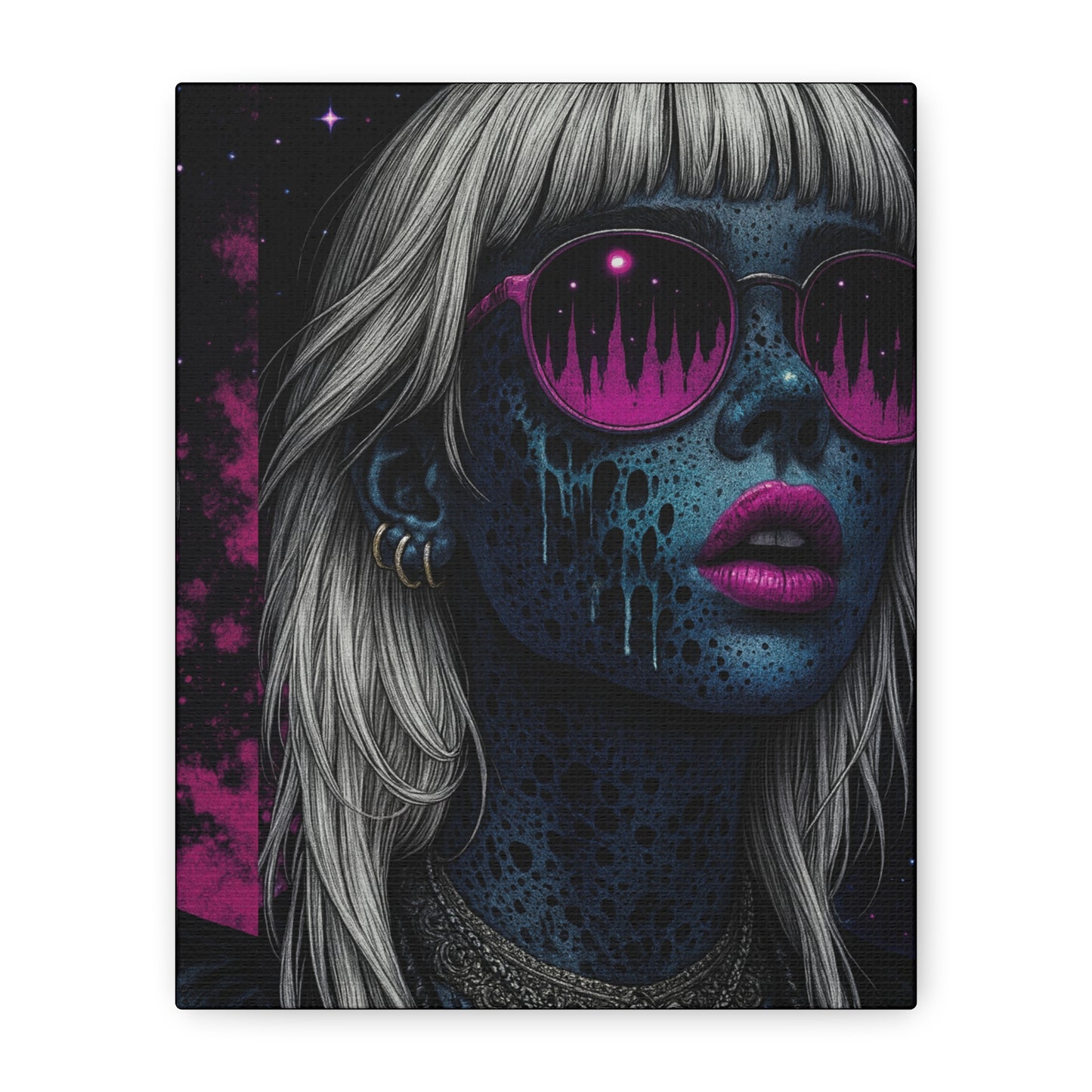 Neon Wonder Matte Canvas Wall Art (Stretched 1.25")