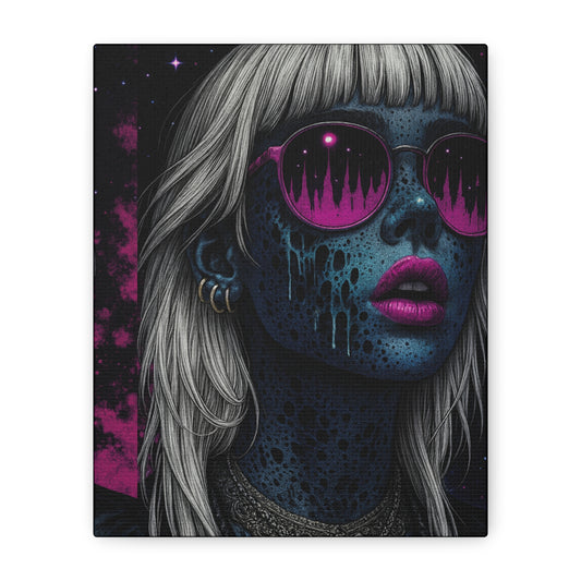 Neon Wonder Matte Canvas Wall Art (Stretched 1.25")