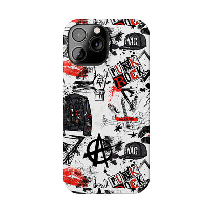 Funda de teléfono punk rock