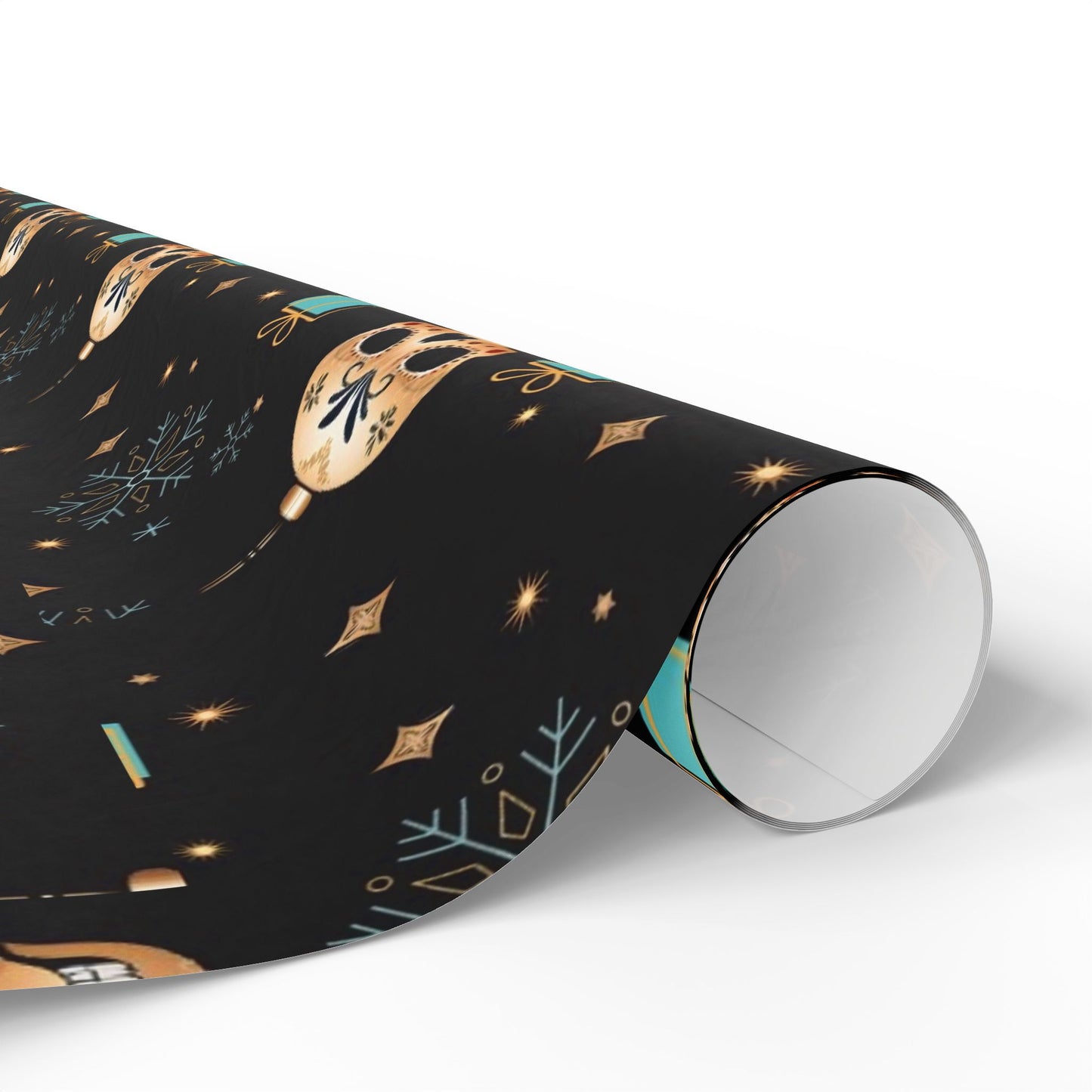 Sugar Cube Skull Christmas Wrapping Paper