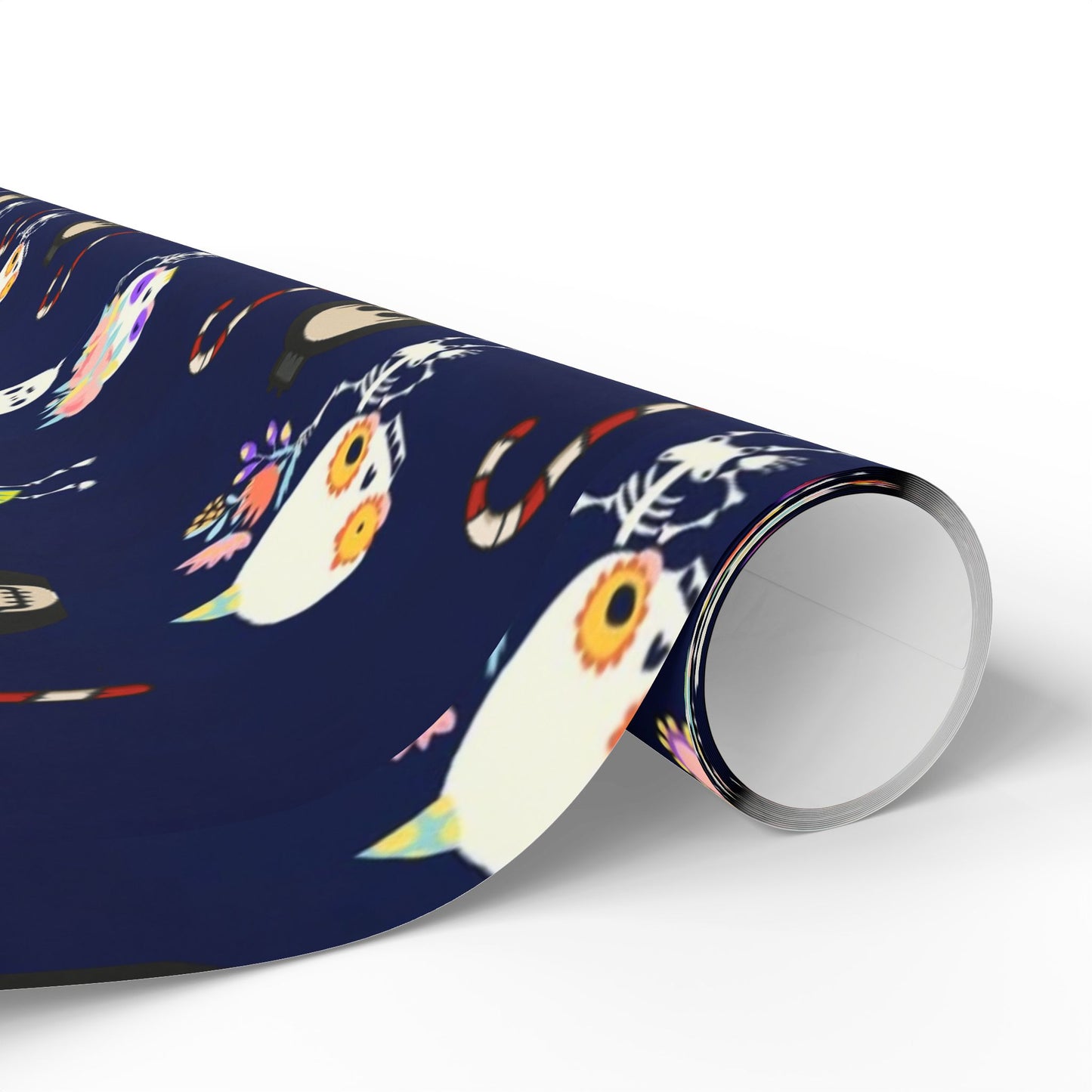 Skulls & Ghouls Christmas Wrapping Paper