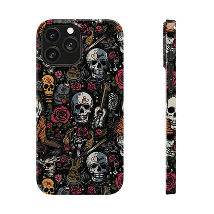 Funda para teléfono Pink Rock N Rose