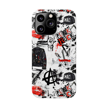 Funda de teléfono punk rock
