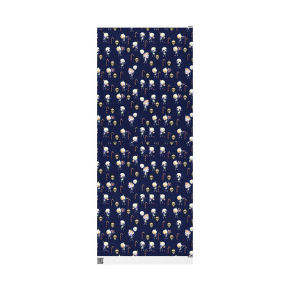 Skulls & Ghouls Christmas Wrapping Paper