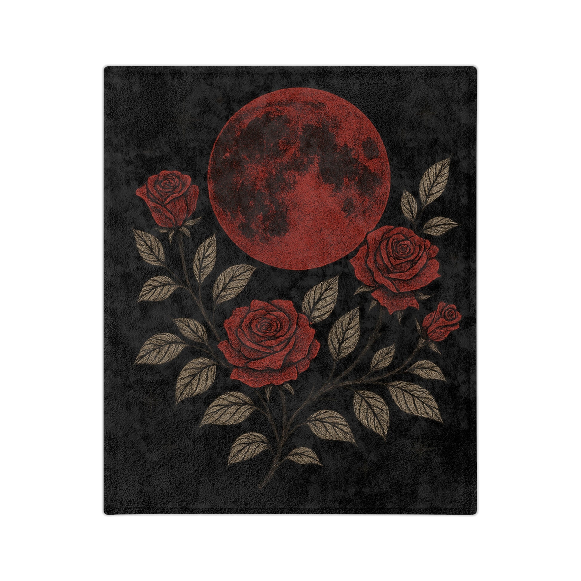 Thornveil gothic blanket with skull and rose motif
Alternative fashion velveteen blanket for gothic home decor
Edgy punk rock microfiber throw with skull and rose design