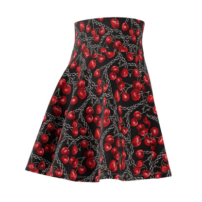 So Cherry Nice Woman's Alluringly Lush Skater Skirt