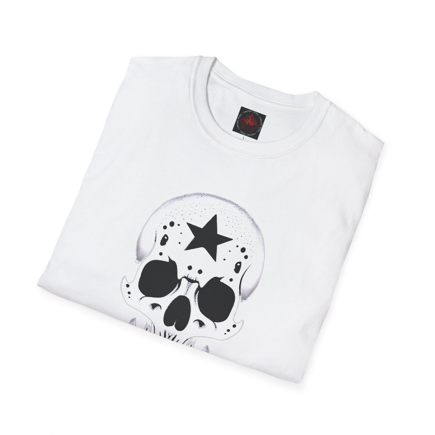 Vintage Inspired Skull & Stars Graphic Tee