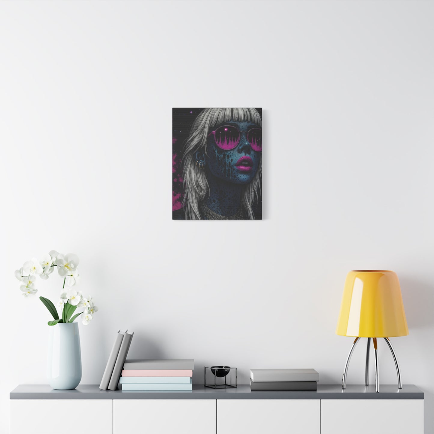 Neon Wonder Matte Canvas Wall Art (Stretched 1.25")