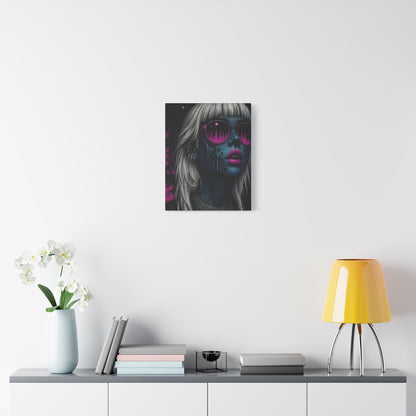 Neon Wonder Matte Canvas Wall Art (Stretched 1.25")