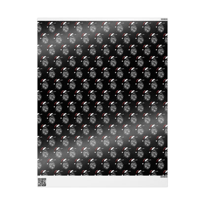 Hoe Hoe Hoe Ravens Christmas Gift Wrapping Paper