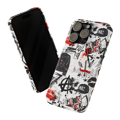 Funda de teléfono punk rock
