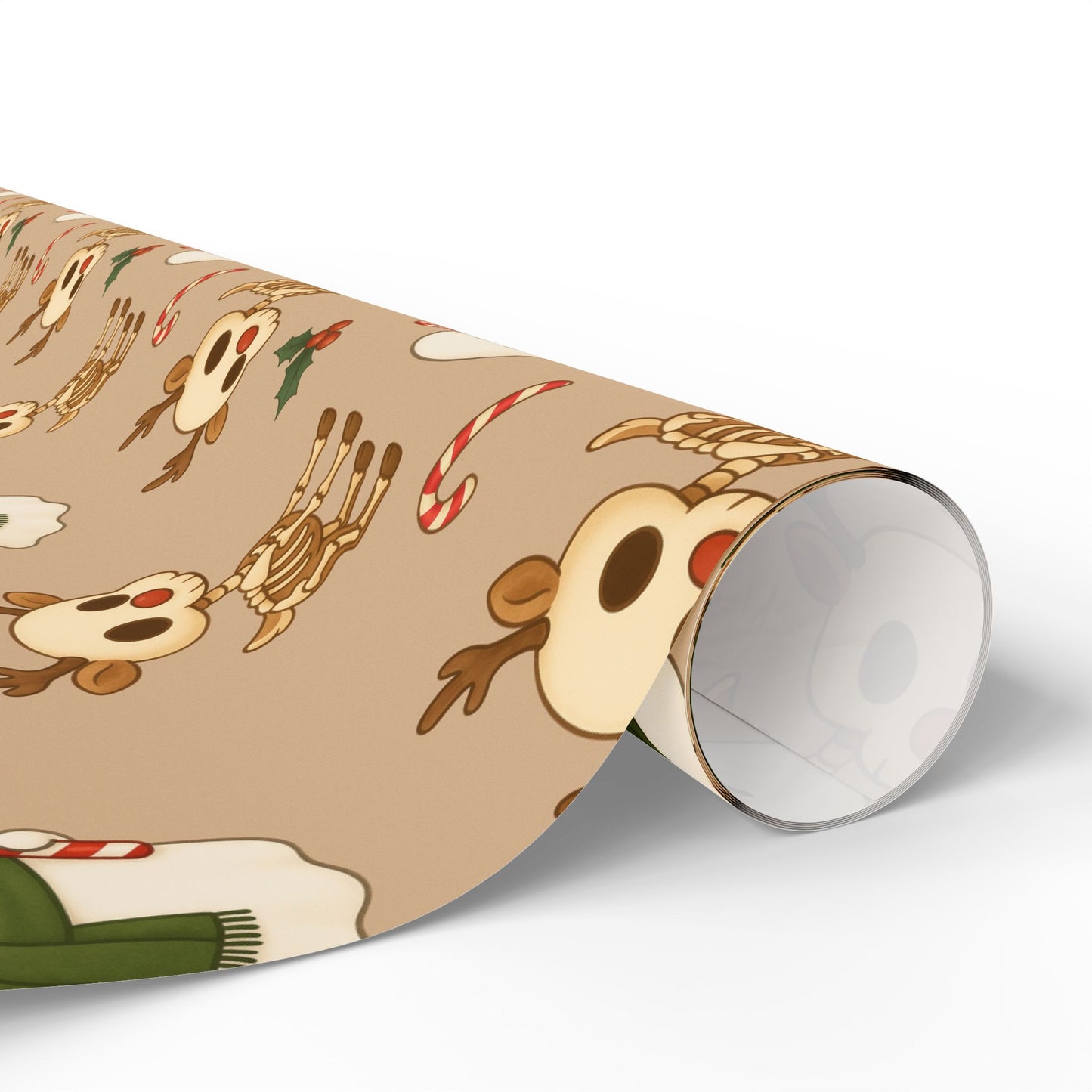 Reindeer Bones Christmas Wrapping Paper
