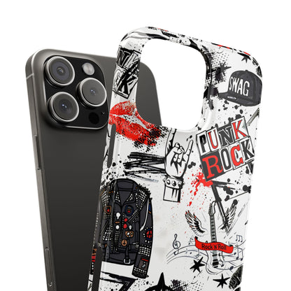 Funda de teléfono punk rock
