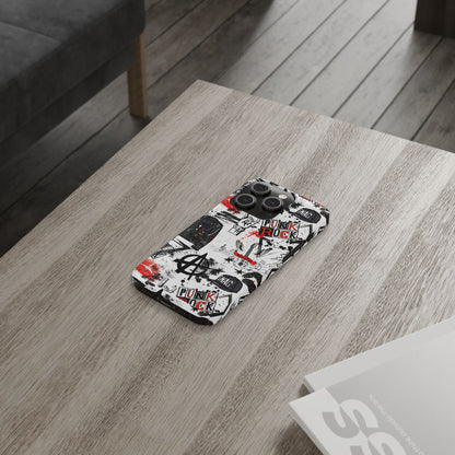 Funda de teléfono punk rock