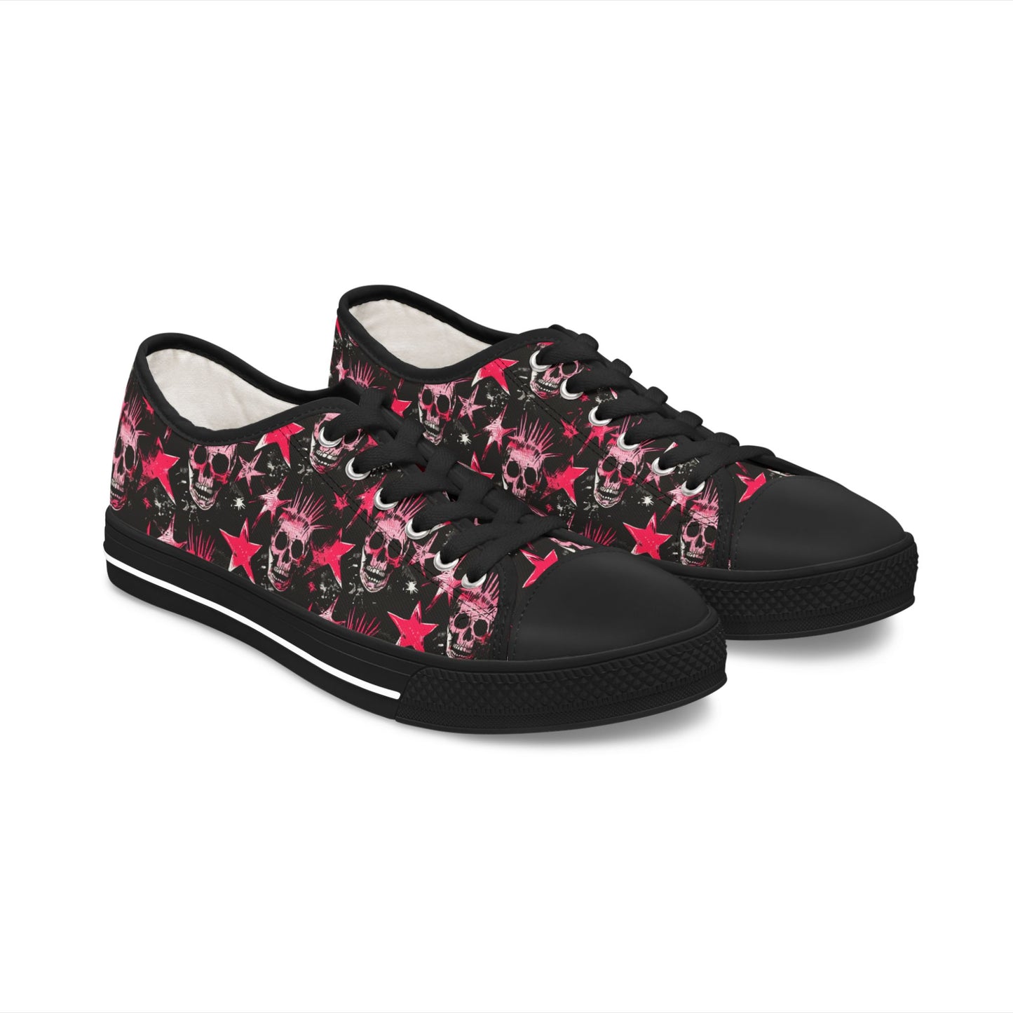 Midnight Skulls & Stars Sneakers