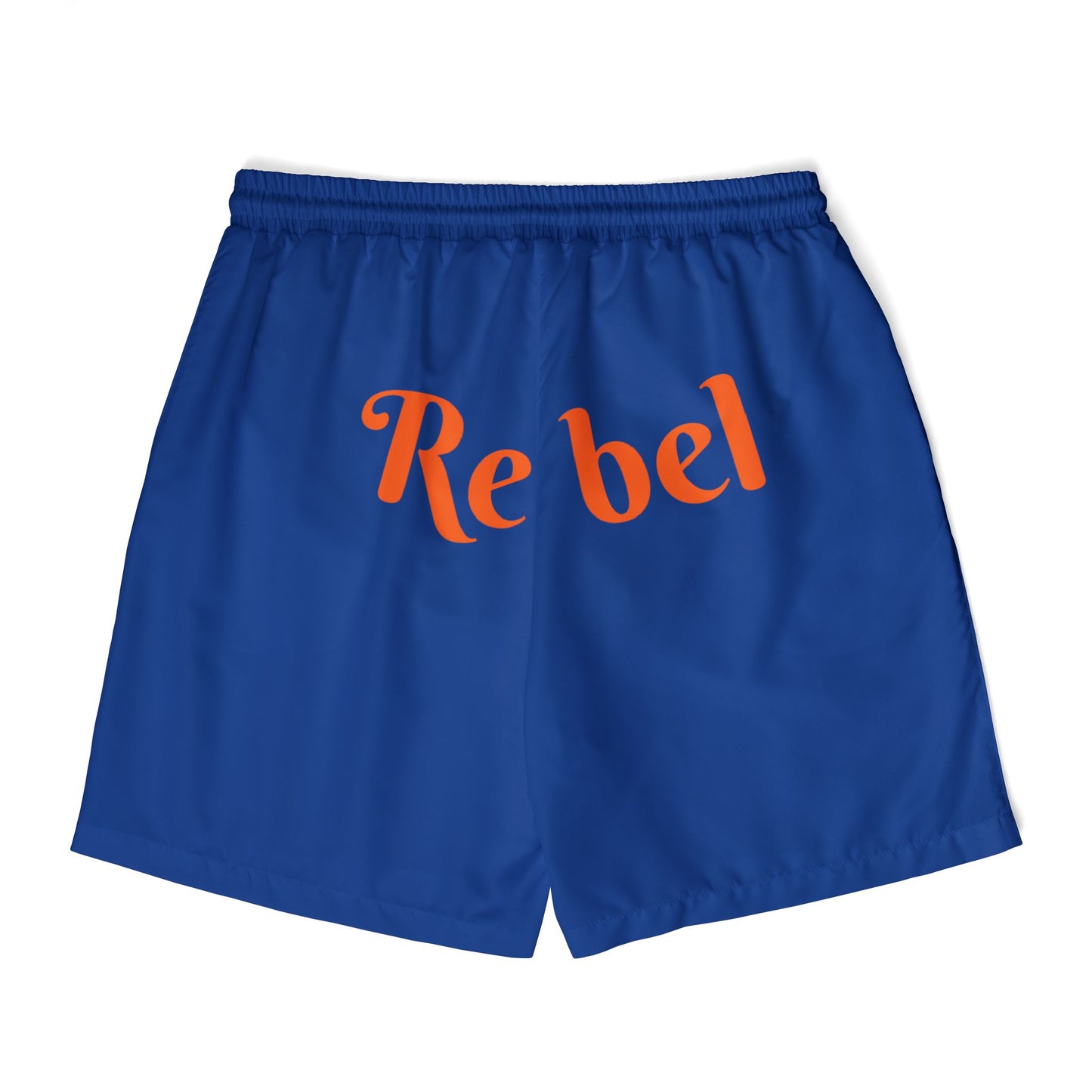 Blue unisex swim shorts - alternative beach fashion featuring ocean-inspired color and inclusive sizing for all
