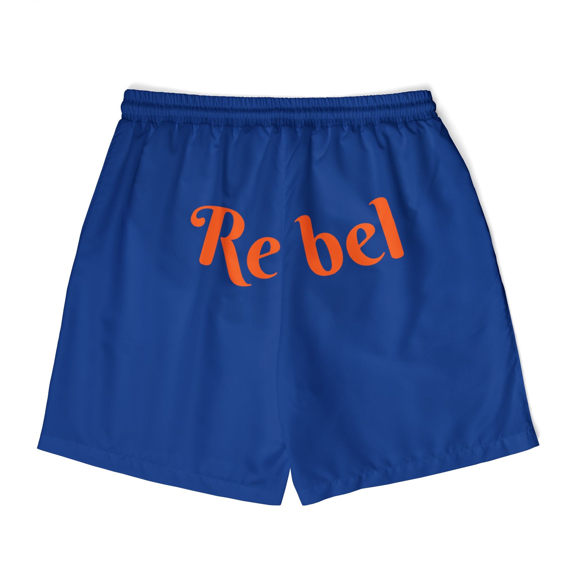 Blue unisex swim shorts - alternative beach fashion featuring ocean-inspired color and inclusive sizing for all