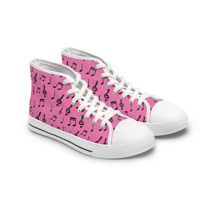 Pink Music Lovers Sneakers