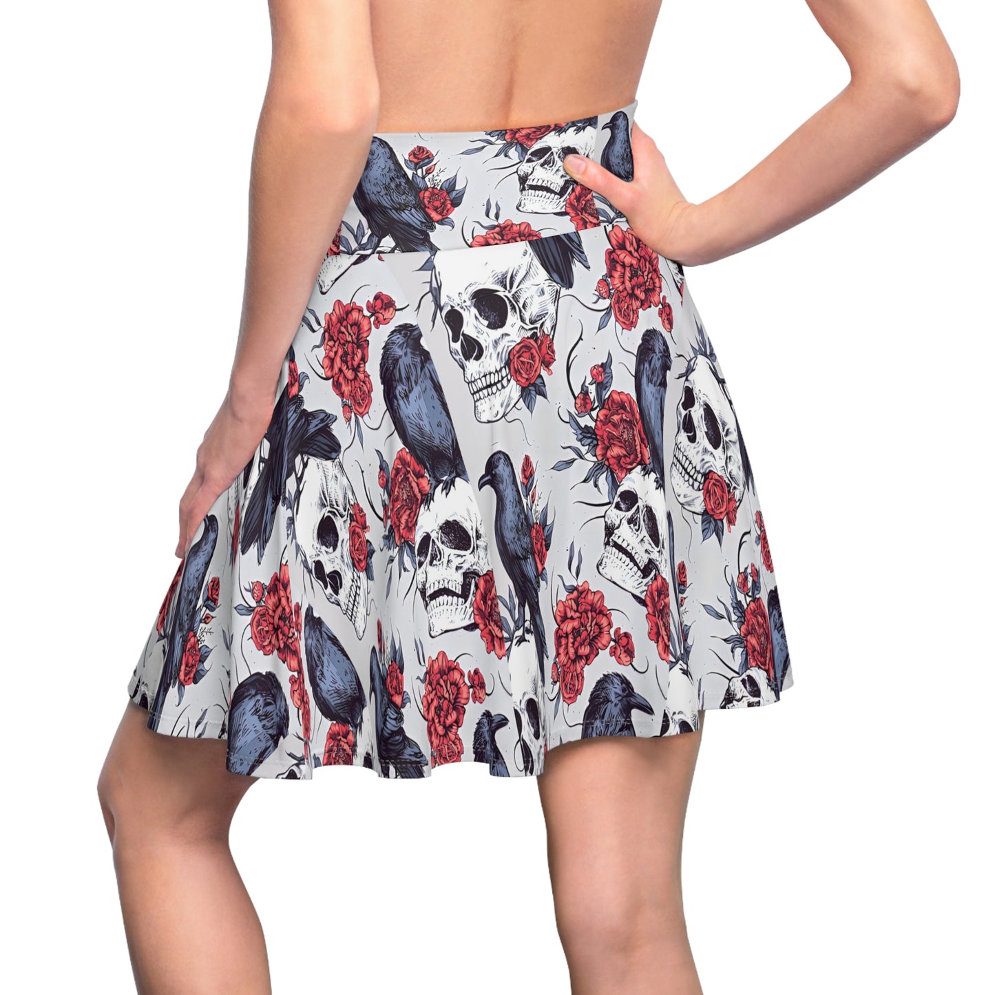Never Raven Women's Skater Skirt