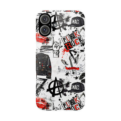 Funda de teléfono punk rock