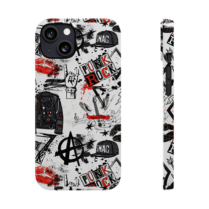 Funda de teléfono punk rock