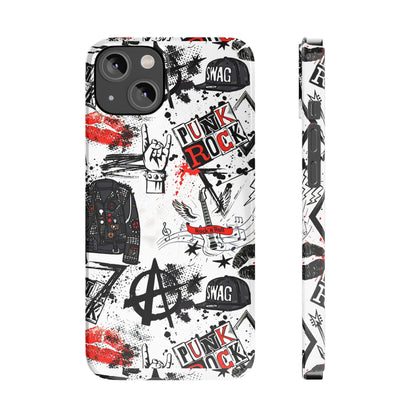 Funda de teléfono punk rock