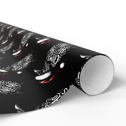 Hoe Hoe Hoe Ravens Christmas Gift Wrapping Paper
