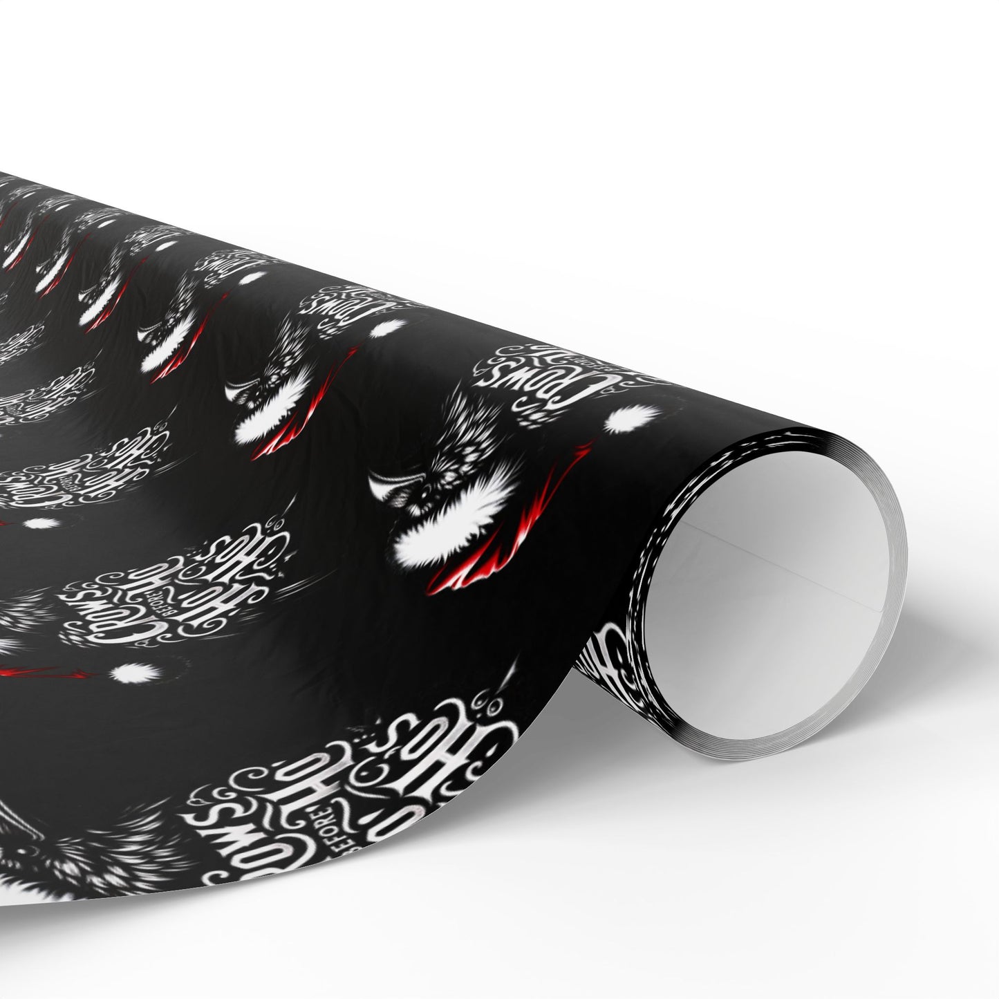Hoe Hoe Hoe Ravens Christmas Gift Wrapping Paper