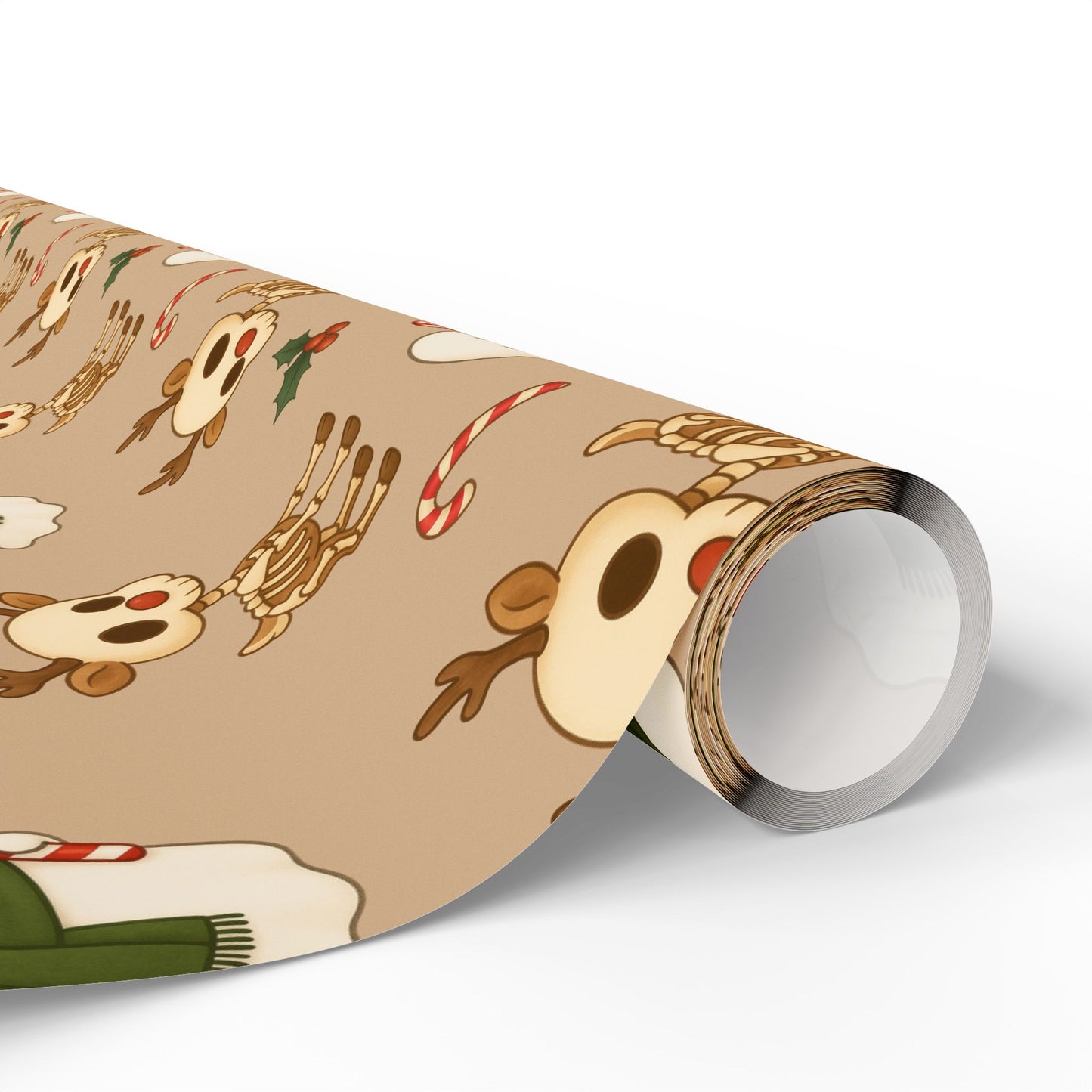 Reindeer Bones Christmas Wrapping Paper
