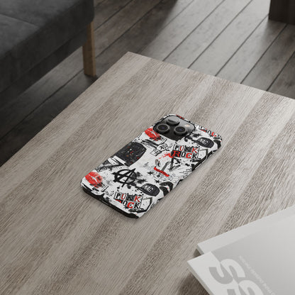 Funda de teléfono punk rock