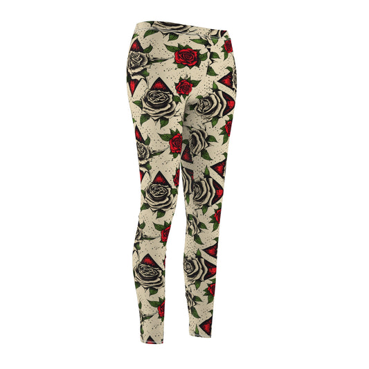 Blood-Petal Rebellion Leggings