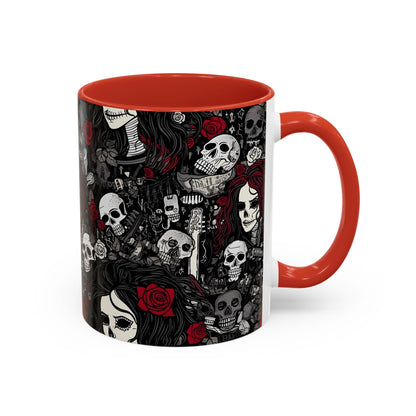 Taza de café con acento punk (11 y 15 oz) 