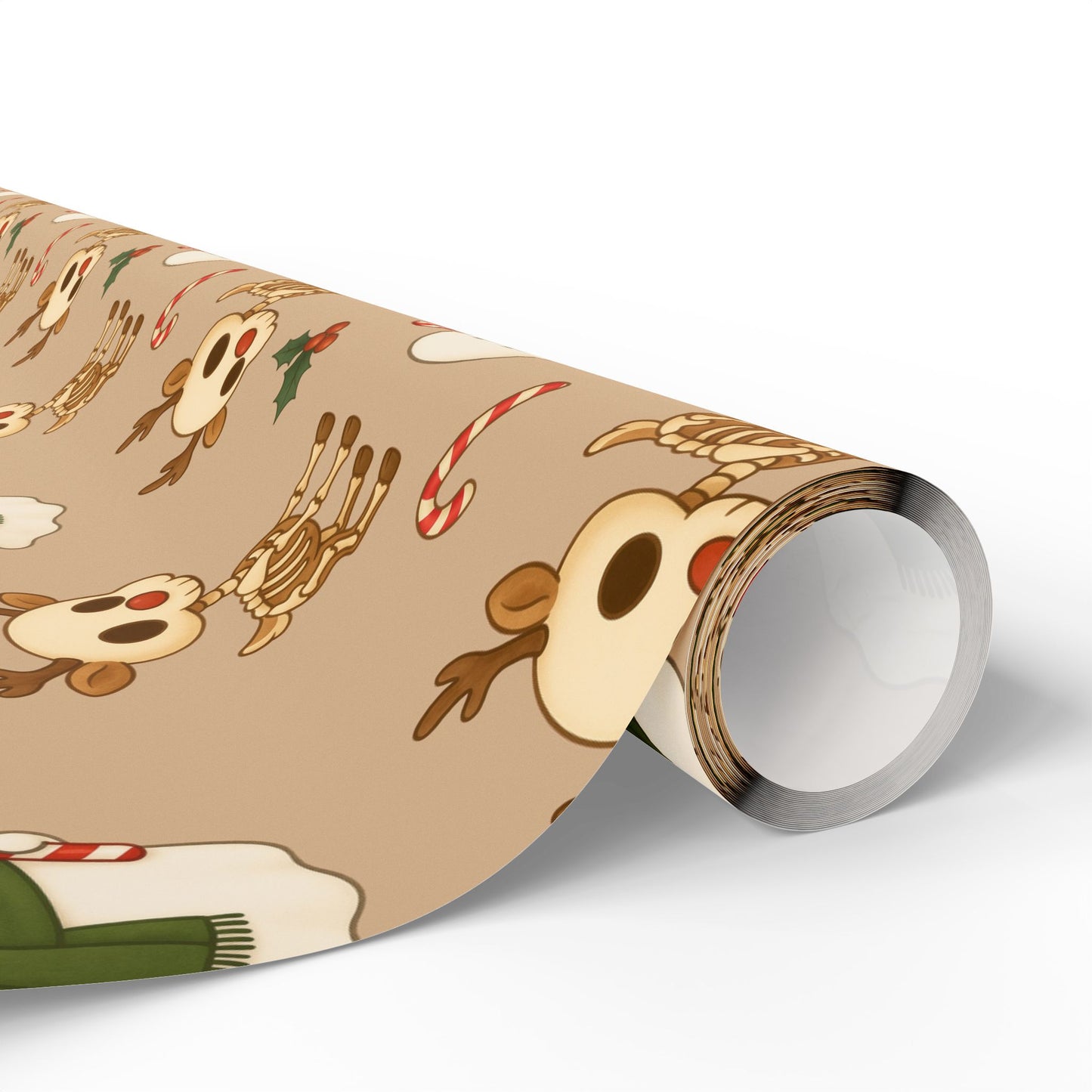 Reindeer Bones Christmas Wrapping Paper